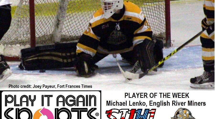 Michael Lenko SIJHL-Play It Again Sports Player Of The Week