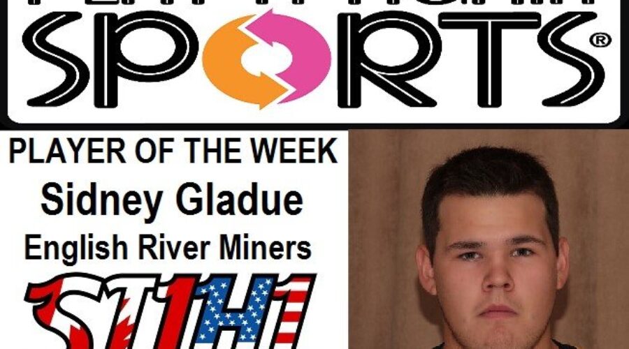 Sidney Gladue Named SIJHL Time Out Sports Player Of The Week