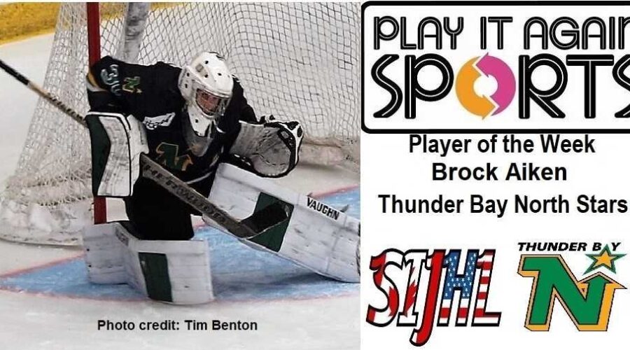 Brock Aiken Named SIJHL Player Of The Week