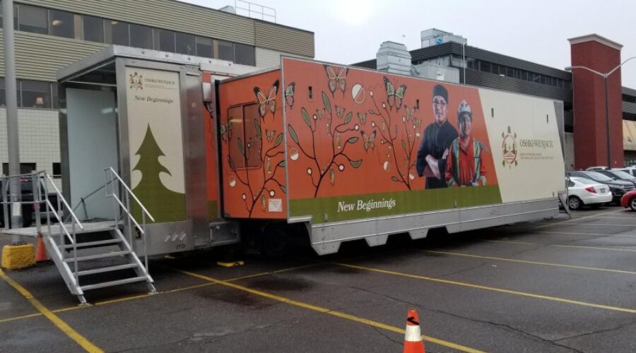 training Mobile Training Unit Visiting First Nations