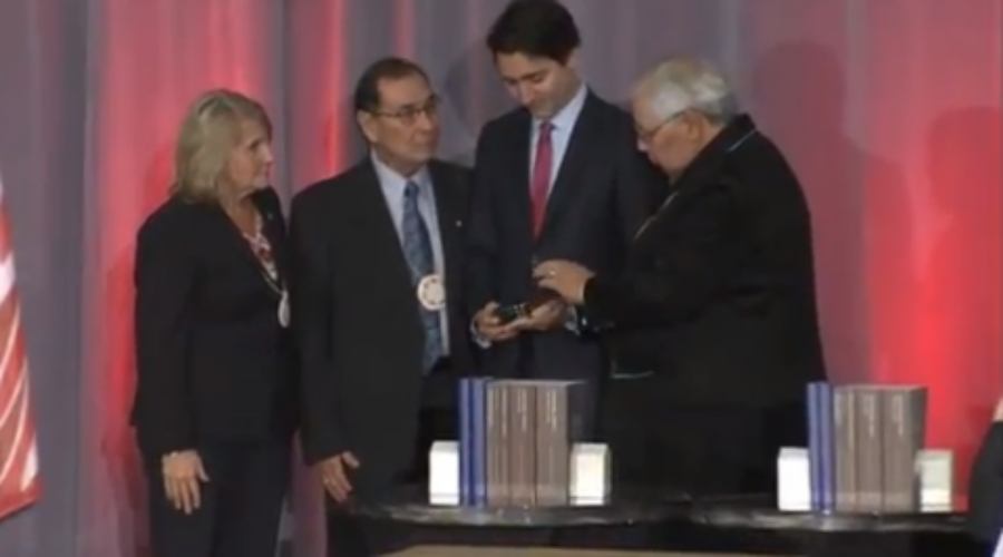 trudeau-trc-report_0 PM Promising To Renew Relationships With First Nations