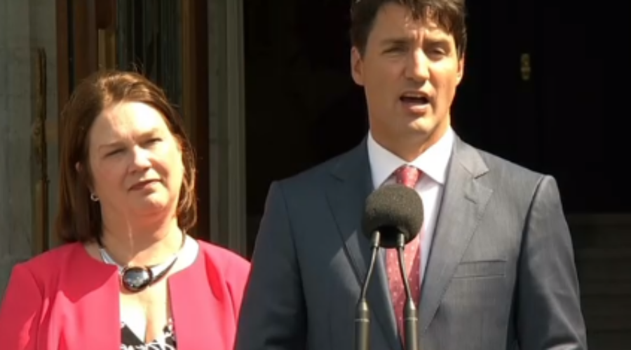 trudeau20presser_0 Feds Looking At Greyhound Alternatives