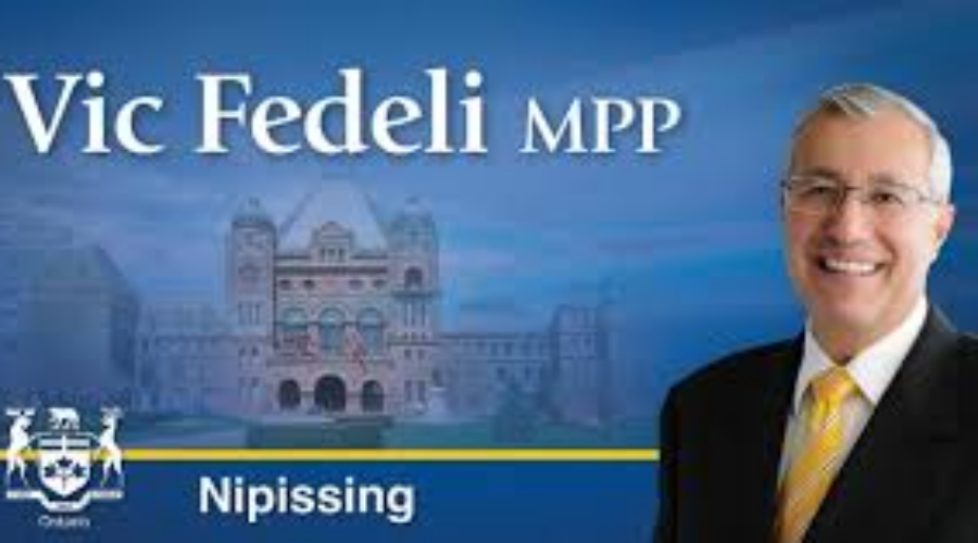 vicfedlei Vic Fedeli Promising Help For Northern Ontario