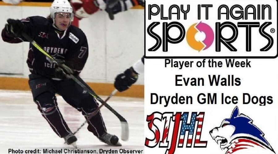Evan Walls SIJHL Player Of The Week