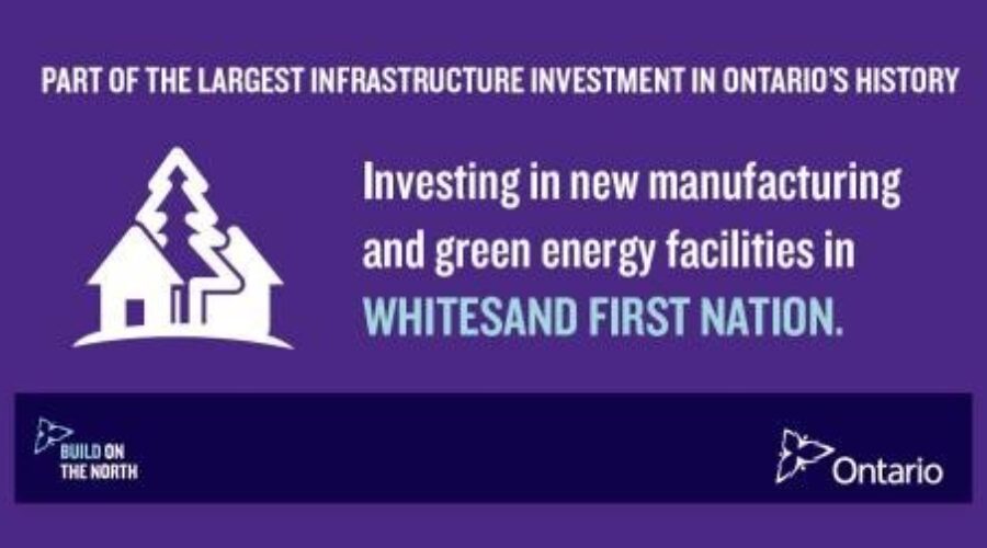 Whitesand First Nation Moving To Clean Energy