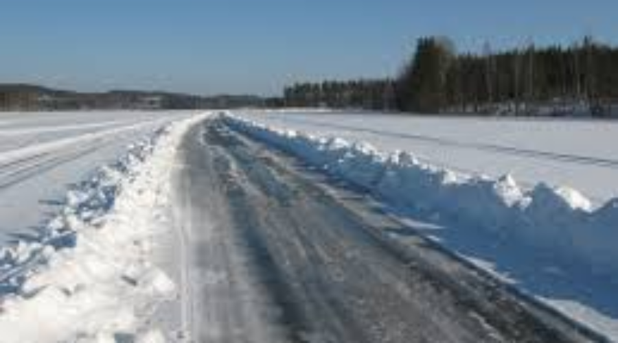 Province Preparing For Winter Road Construction