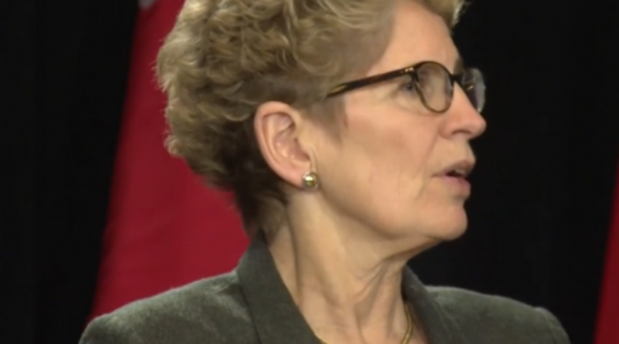 wynne20presser_4 Province Not Ordering OEB To List Cap And Trade Costs
