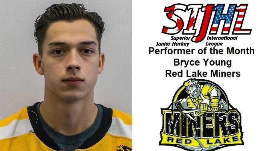 Red Lake Miners Forward Wins SIJHL Player Of The Month Of October