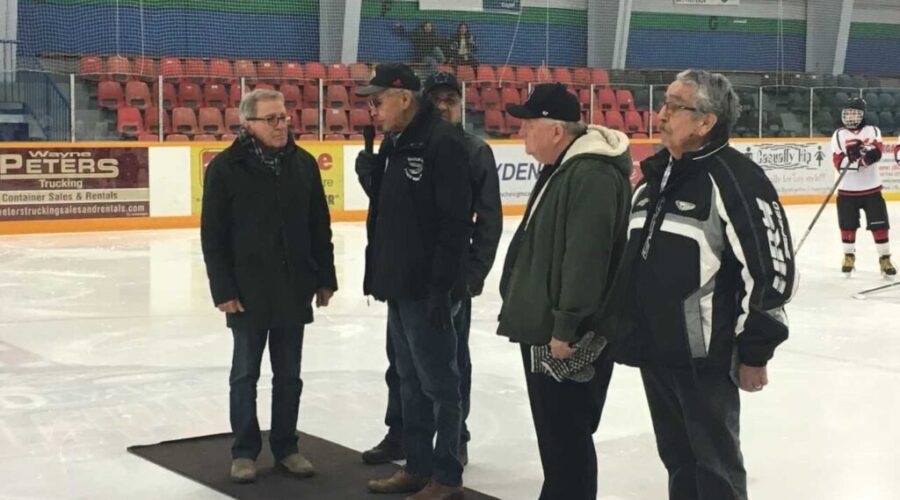 David Zimmer Drops The Puck At Lil Bands Hockey Tournament