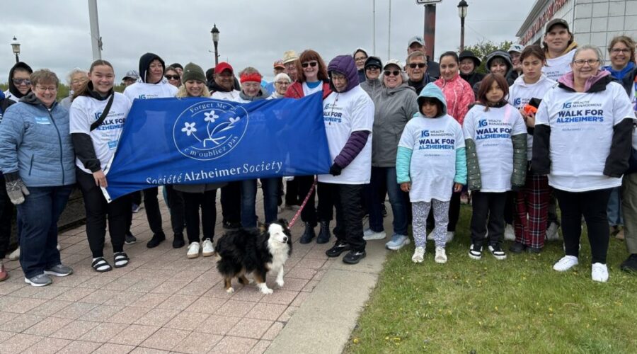 Alzheimer walk in Fort Frances Facebook Area residents ready their walking/running shoes for the Alzheimer Society