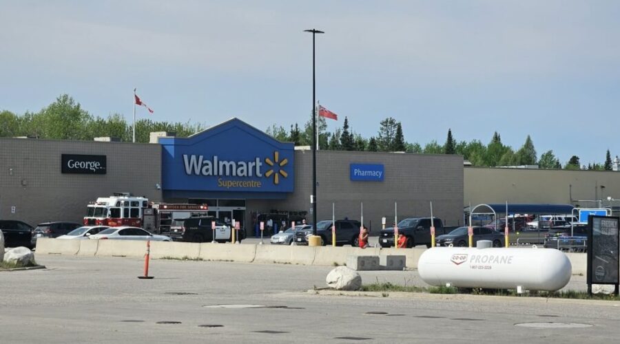 Dryden Fire at Walmart Emergency crews called to Walmart store in Dryden