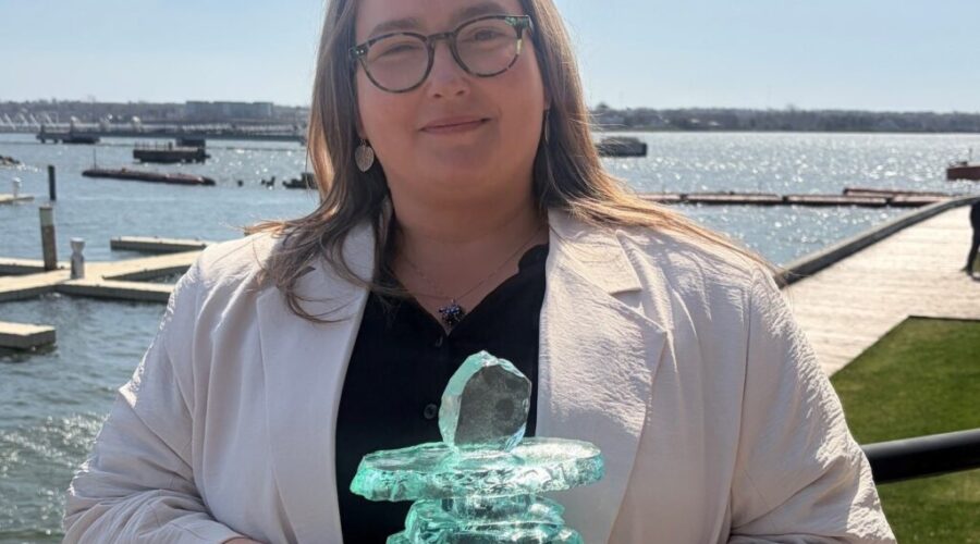 Local doctor recruiter presented award