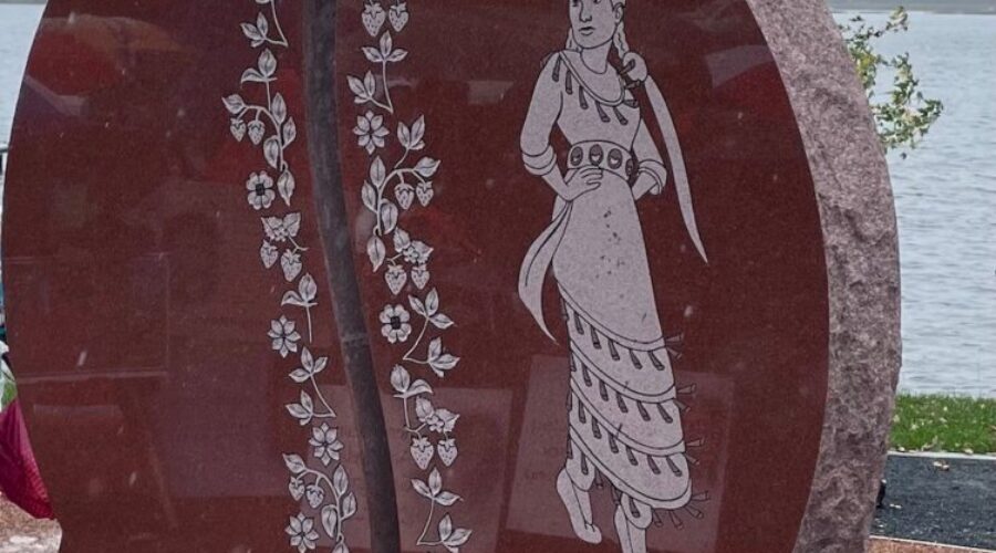 peace park mmiwg monument OPP release new MMIWG-related report on Red Dress Day