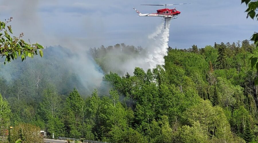 Forest fires play havoc with local highways