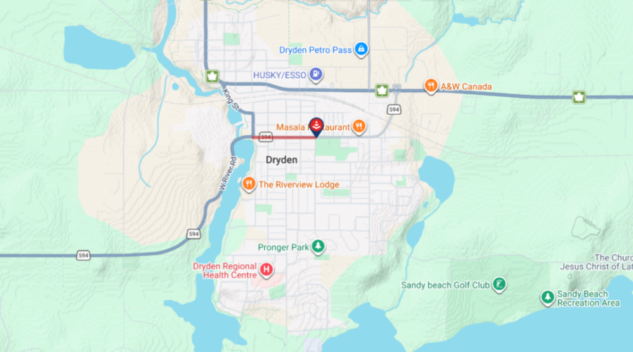 Duke Street closed in downtown Dryden