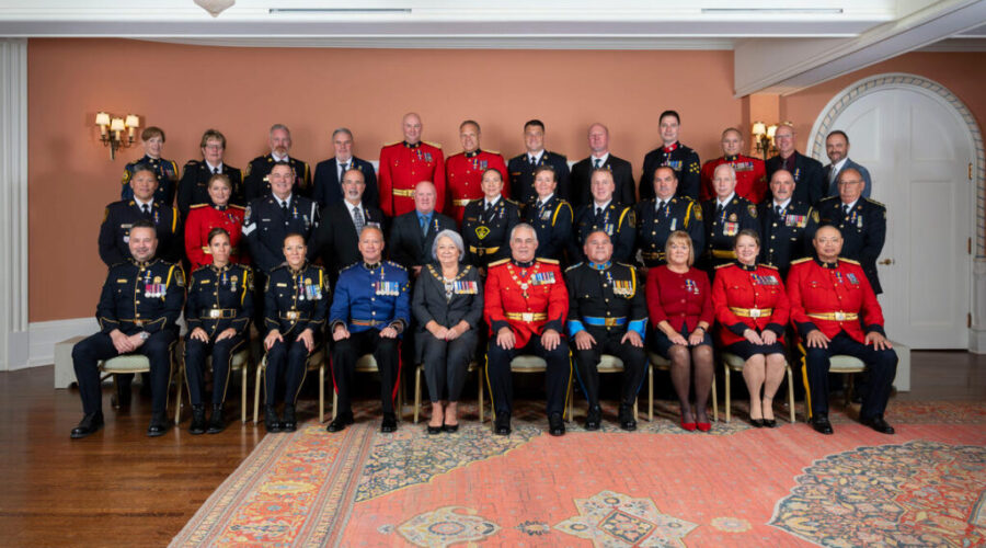 honour of merit Lac Seul Police Chief receives national recognition