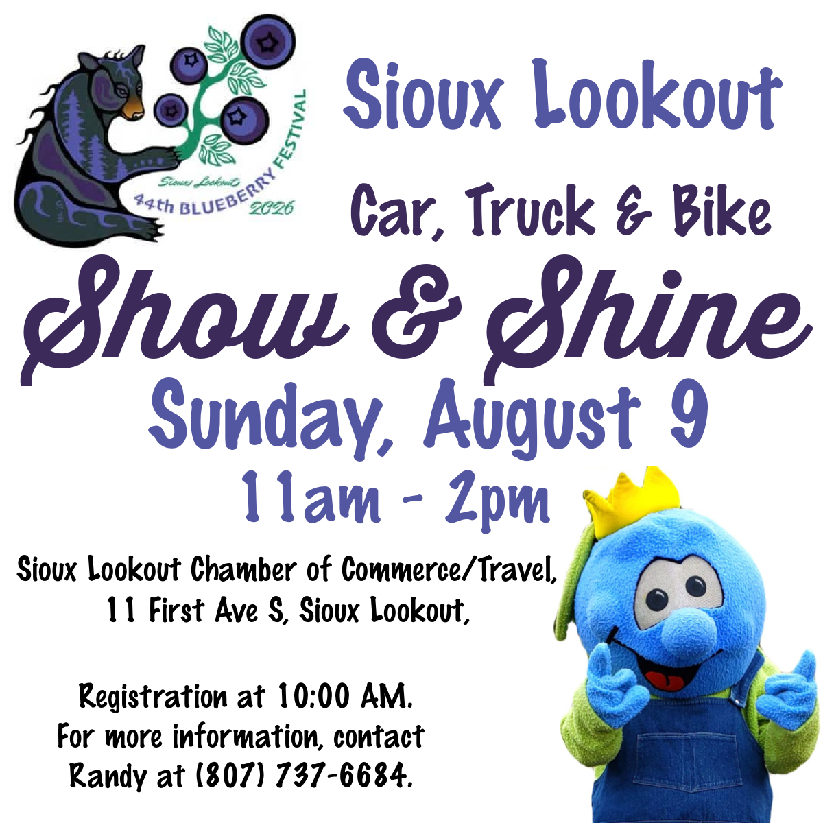 SIOUX LOOKOUT SHOW AND SHINE EVENT